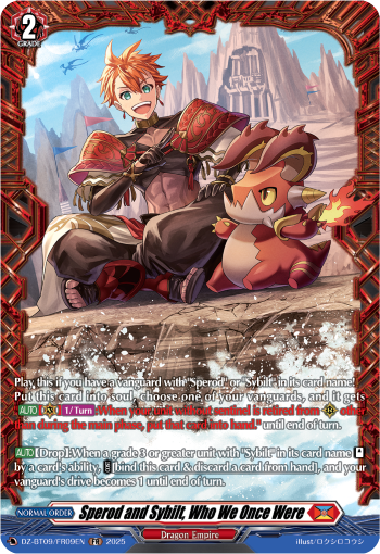 Sperod and Sybilt, Who We Once Were: DZ Booster Set 09: Super Brave Detonation