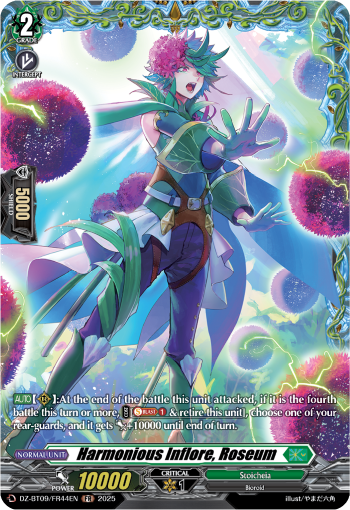 Harmonious Inflore, Roseum: DZ Booster Set 09: Super Brave Detonation