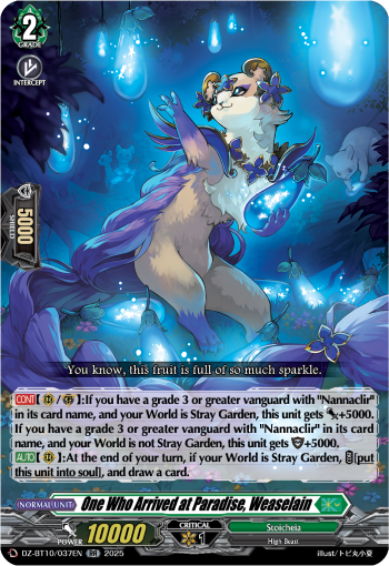 One Who Arrived at Paradise, Weaselain: DZ Booster Set 10: Dragonsoul Resonance