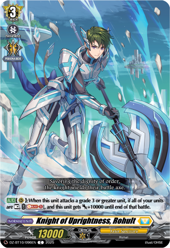 Knight of Uprightness, Rohult: DZ Booster Set 10: Dragonsoul Resonance