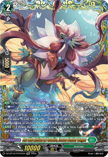 One Who Arrived at Paradise, Leaves Feather Dragon: DZ Booster Set 10: Dragonsoul Resonance