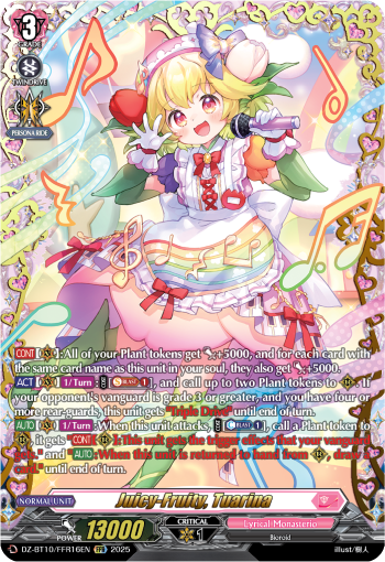 Juicy-Fruity, Tuarina: DZ Booster Set 10: Dragonsoul Resonance