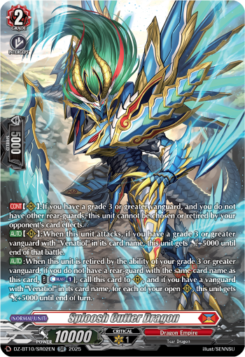 Sploosh Cutter Dragon: DZ Booster Set 10: Dragonsoul Resonance