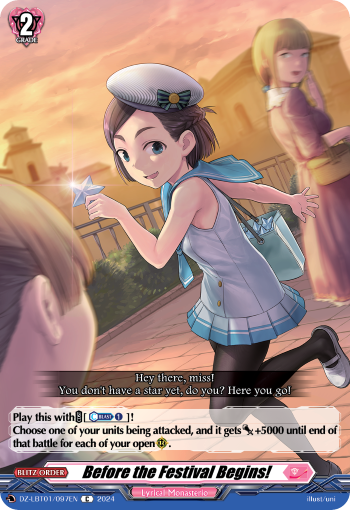 Before the Festival Begins!: DZ Lyrical Booster: Lyrical Monasterio Sparkling Stars!