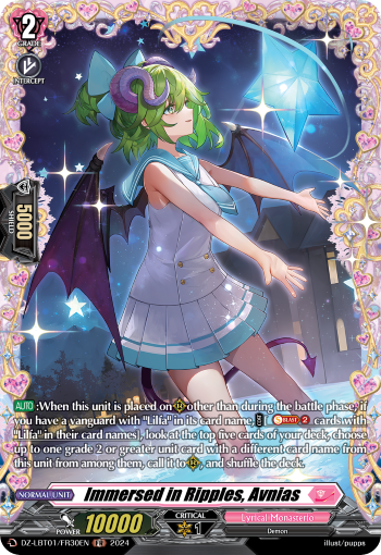 Immersed in Ripples, Avnias: DZ Lyrical Booster: Lyrical Monasterio Sparkling Stars!