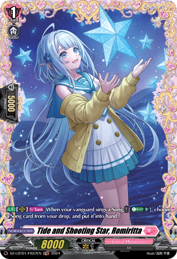 Tide and Shooting Star, Romiritta: DZ Lyrical Booster: Lyrical Monasterio Sparkling Stars!