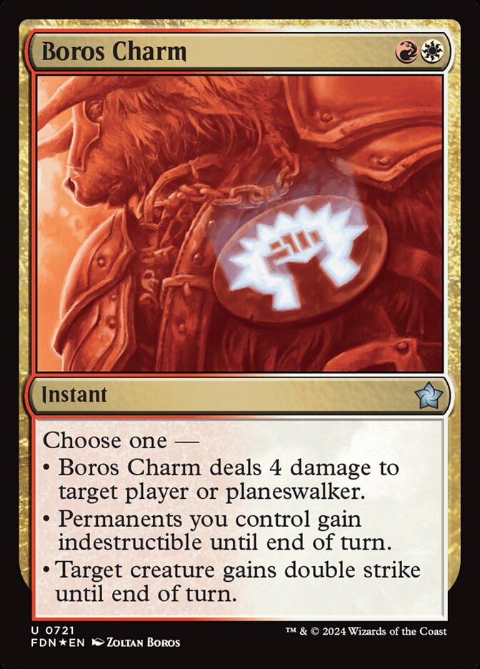 Boros Charm - (Foil): Foundations