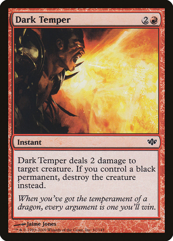 Dark Temper - (Foil): Conflux