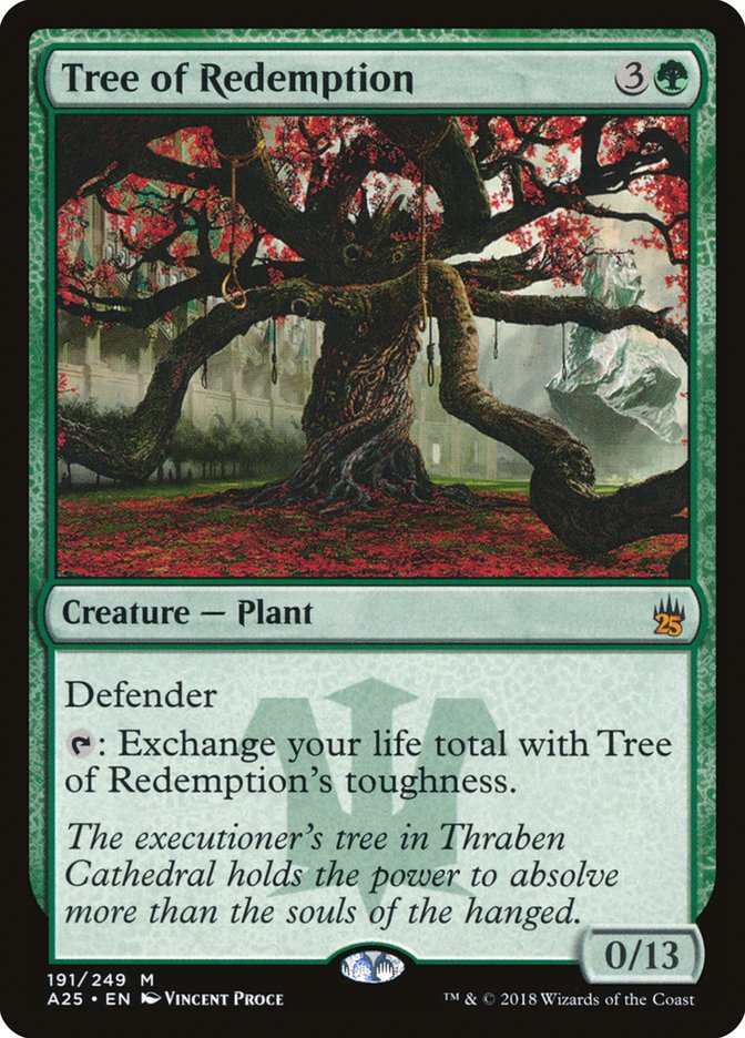 Tree of Redemption - (Foil): Masters 25