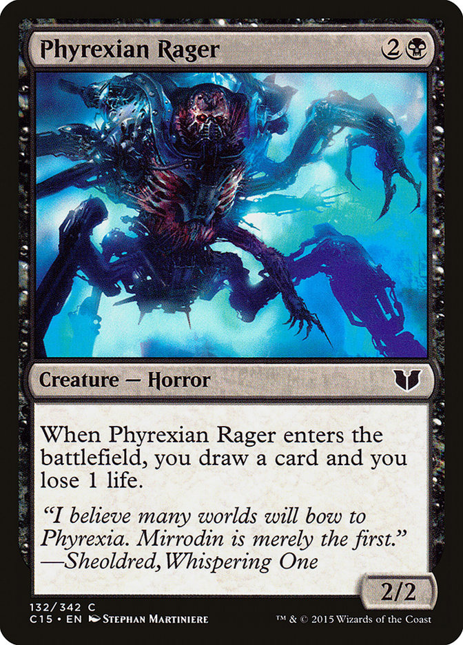 Phyrexian Rager: Commander 2015