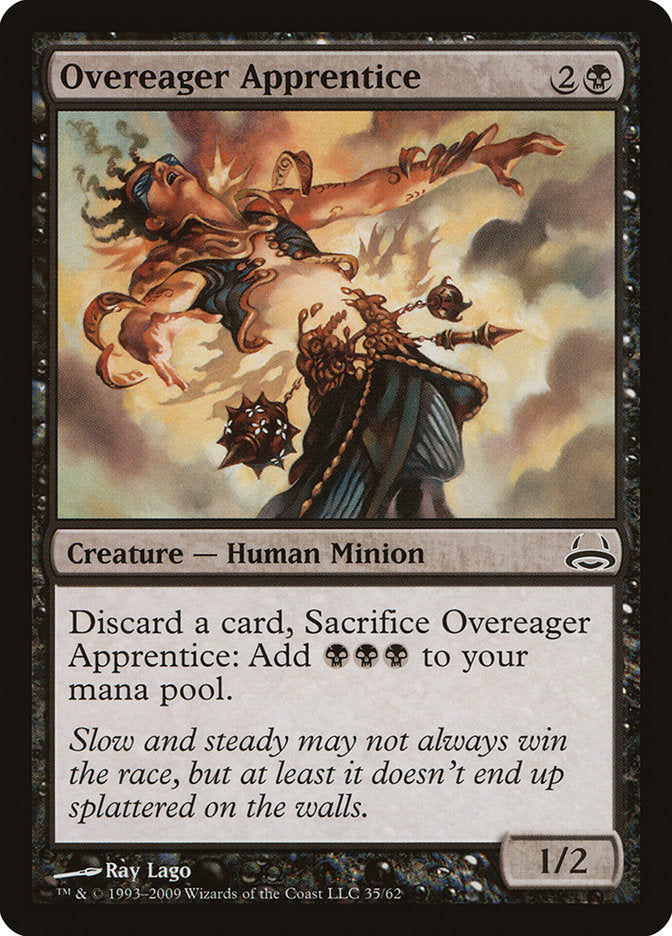 Overeager Apprentice: Duel Decks: Divine vs. Demonic