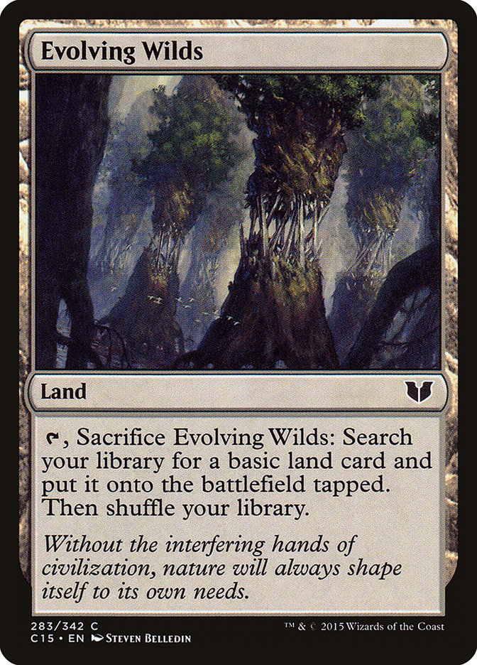 Evolving Wilds: Commander 2015