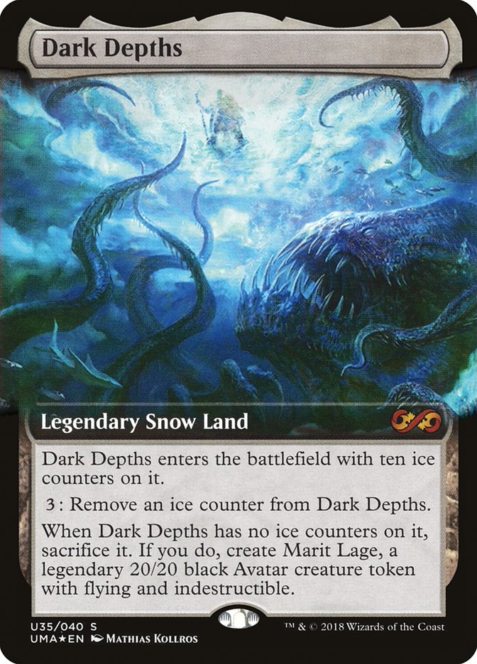 Dark Depths - (Foil): Ultimate Box Topper