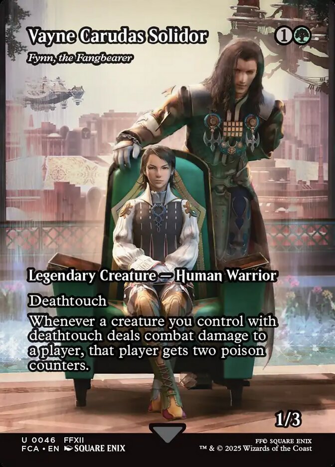 Fynn, the Fangbearer (Vayne Carudas Solidor) (Borderless): Final Fantasy: Through the Ages