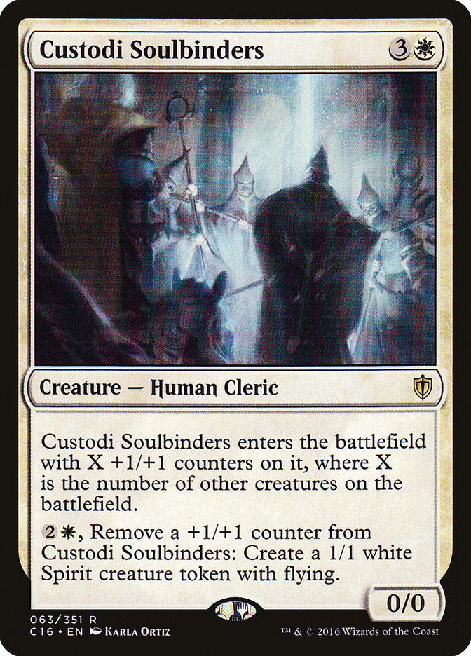 Custodi Soulbinders: Commander 2016