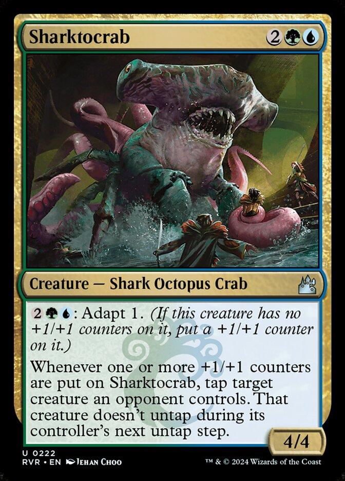 Sharktocrab - (Foil): Ravnica Remastered