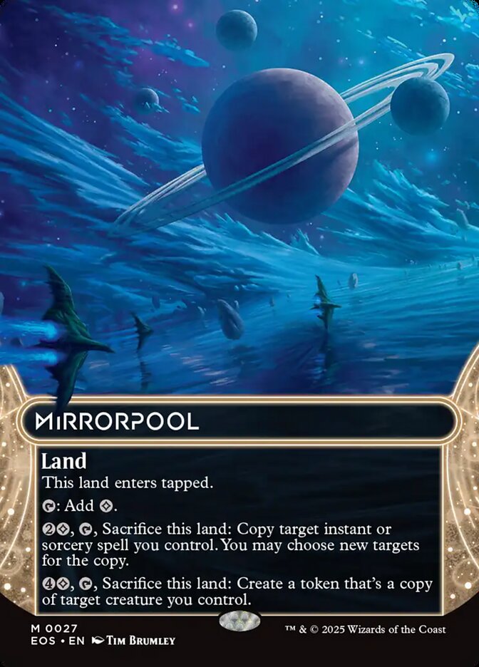 Mirrorpool (#027) (Borderless): Edge of Eternities: Stellar Sights