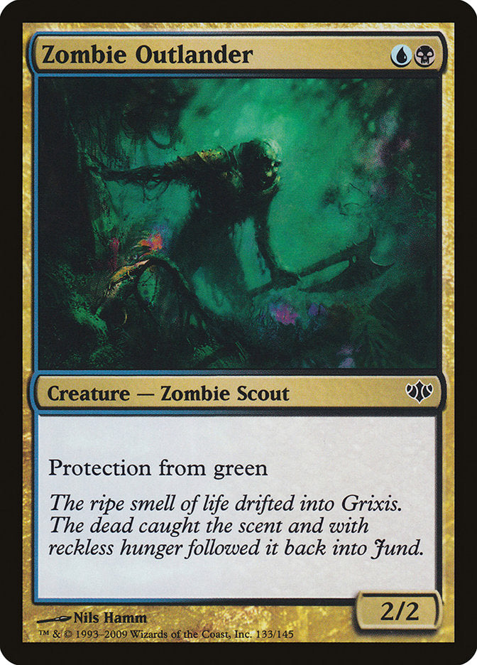 Zombie Outlander - (Foil): Conflux