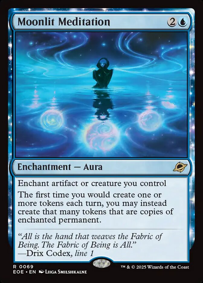 Moonlit Meditation - (Foil): Edge of Eternities