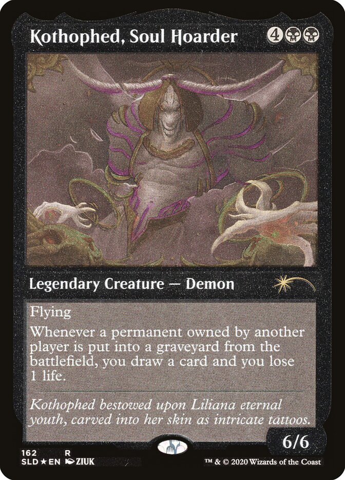 Kothophed, Soul Hoarder (Secret Lair) (Foil Etched) - (Foil): Secret Lair Drop