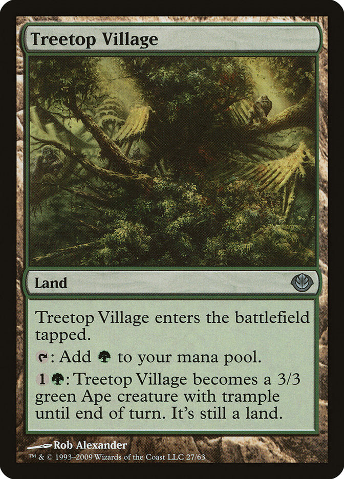 Treetop Village: Duel Decks: Garruk vs. Liliana