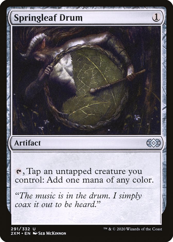 Springleaf Drum - (Foil): Double Masters