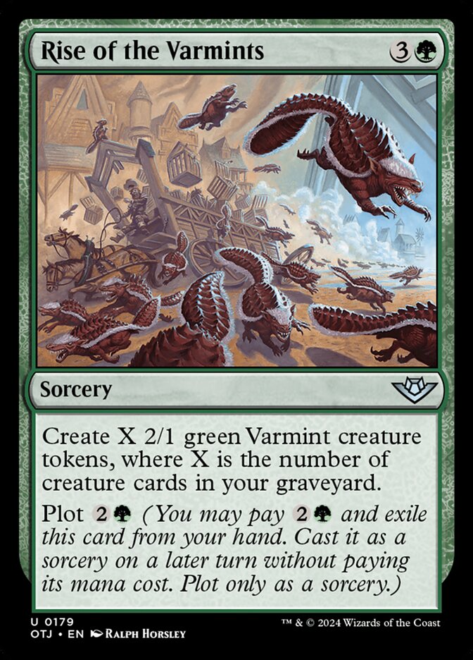 Rise of the Varmints - (Foil): Outlaws of Thunder Junction