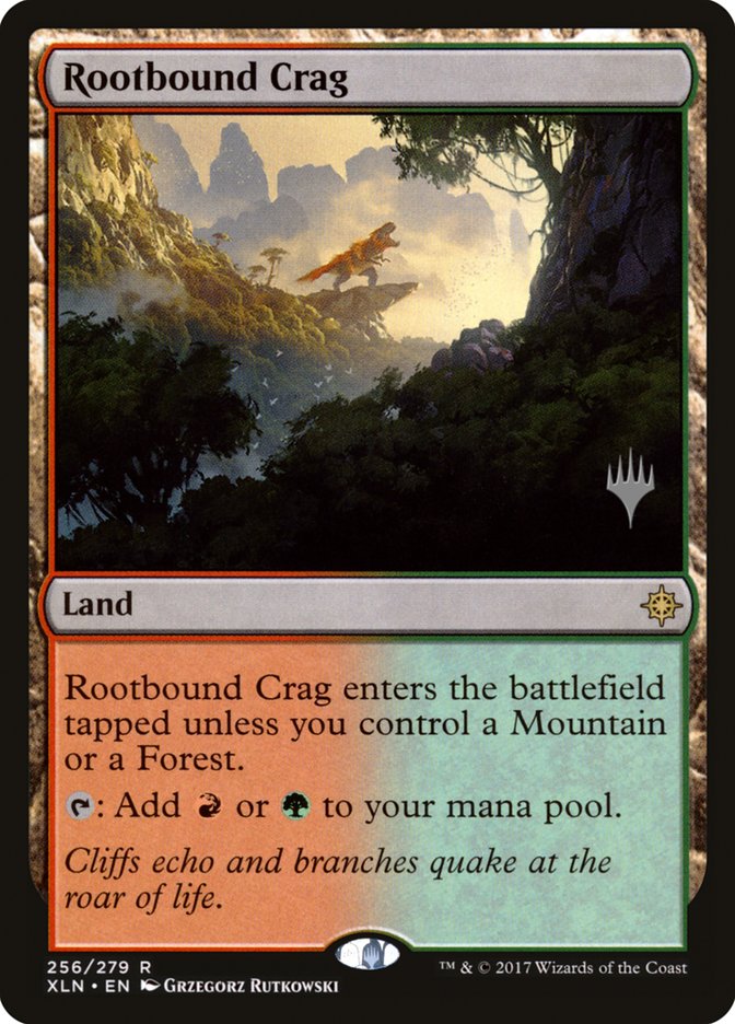 Rootbound Crag (Promo Pack) (Ixalan): Ixalan Promos