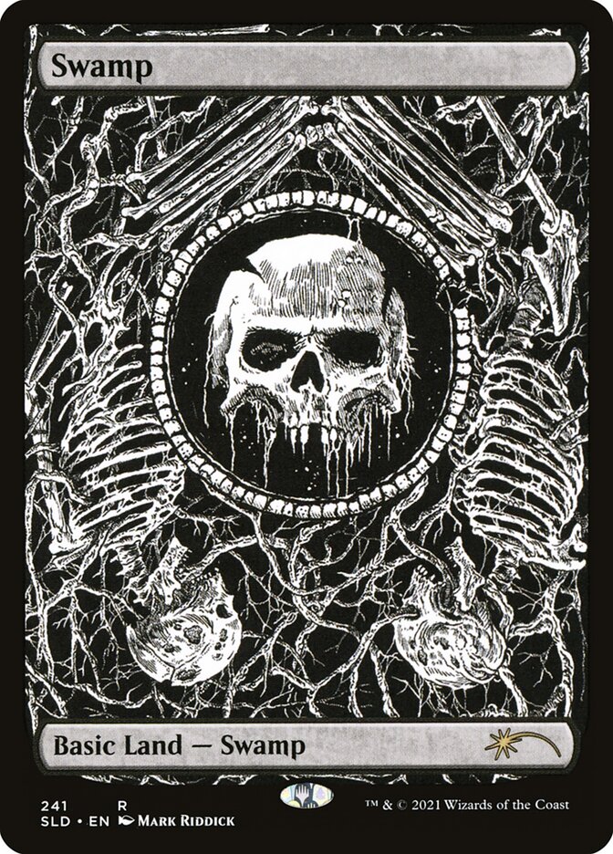 Swamp (Secret Lair) (#241) (Full Art) - (Foil)