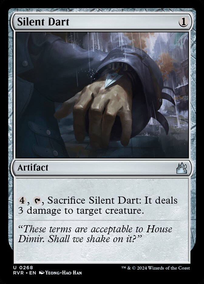 Silent Dart - (Foil): Ravnica Remastered