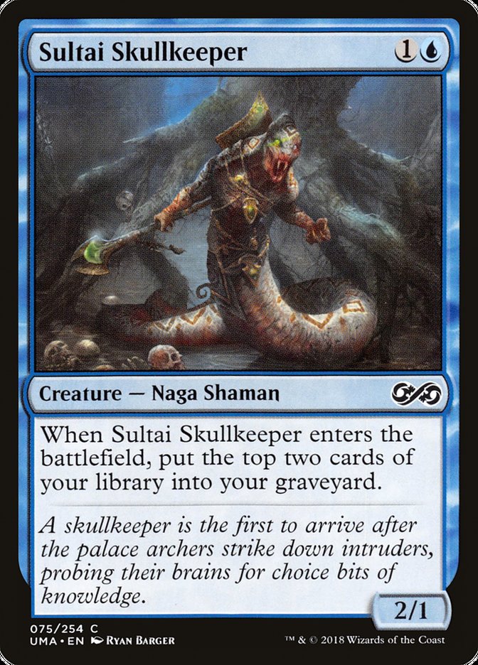 Sultai Skullkeeper - (Foil): Ultimate Masters