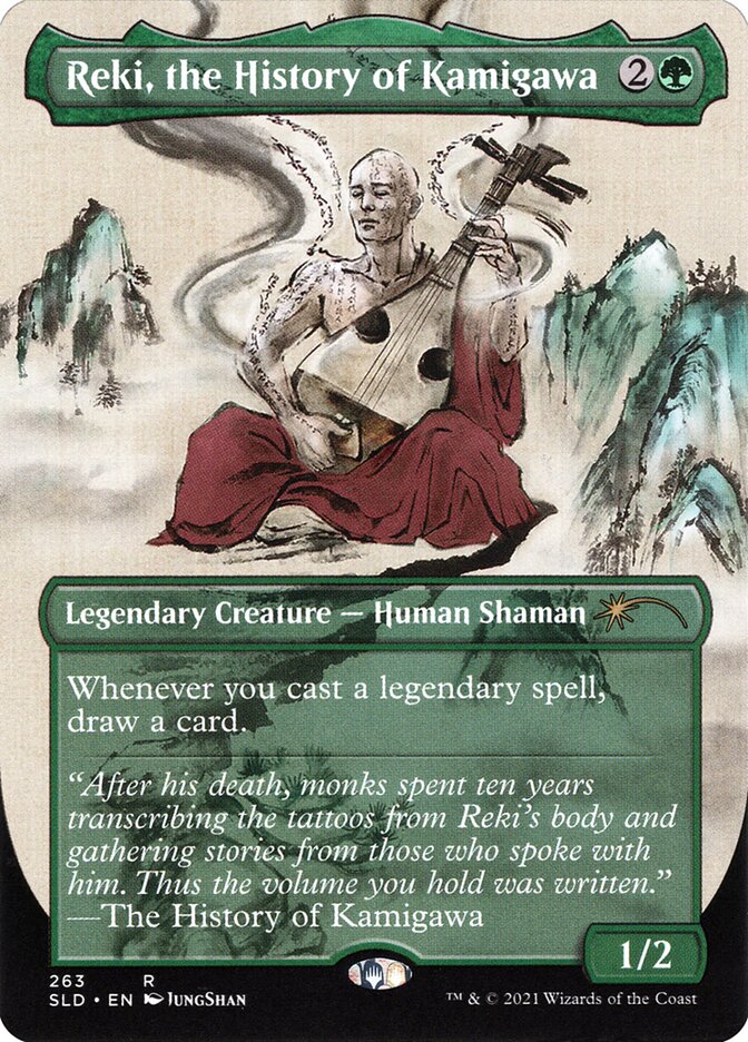 Reki, the History of Kamigawa (Secret Lair) (Borderless) - (Foil)