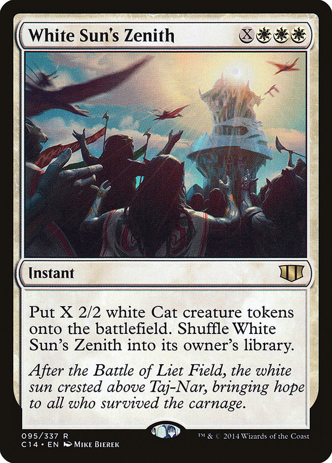 White Sun's Zenith: Commander 2014