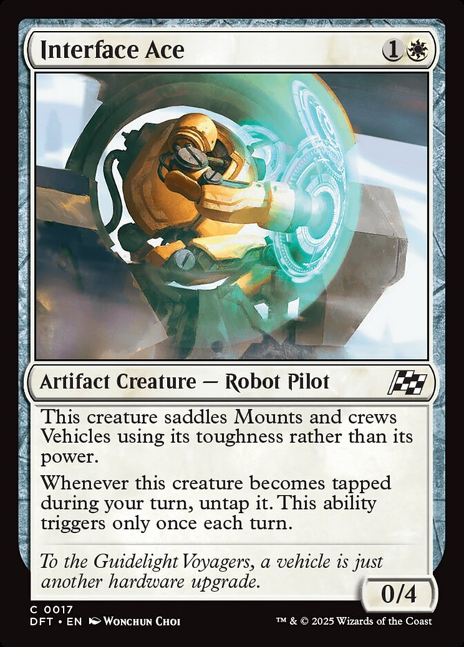 Interface Ace - (Foil): Aetherdrift