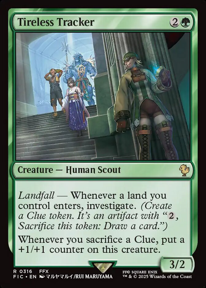 Tireless Tracker: Final Fantasy Commander