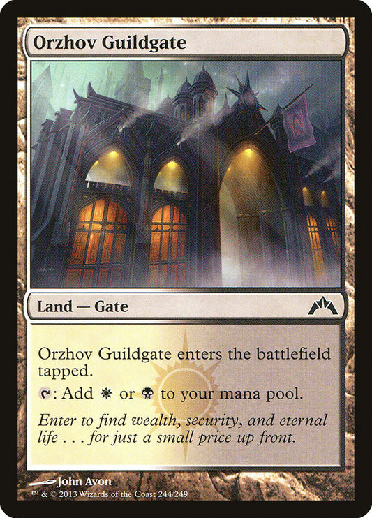 Orzhov Guildgate: Gatecrash