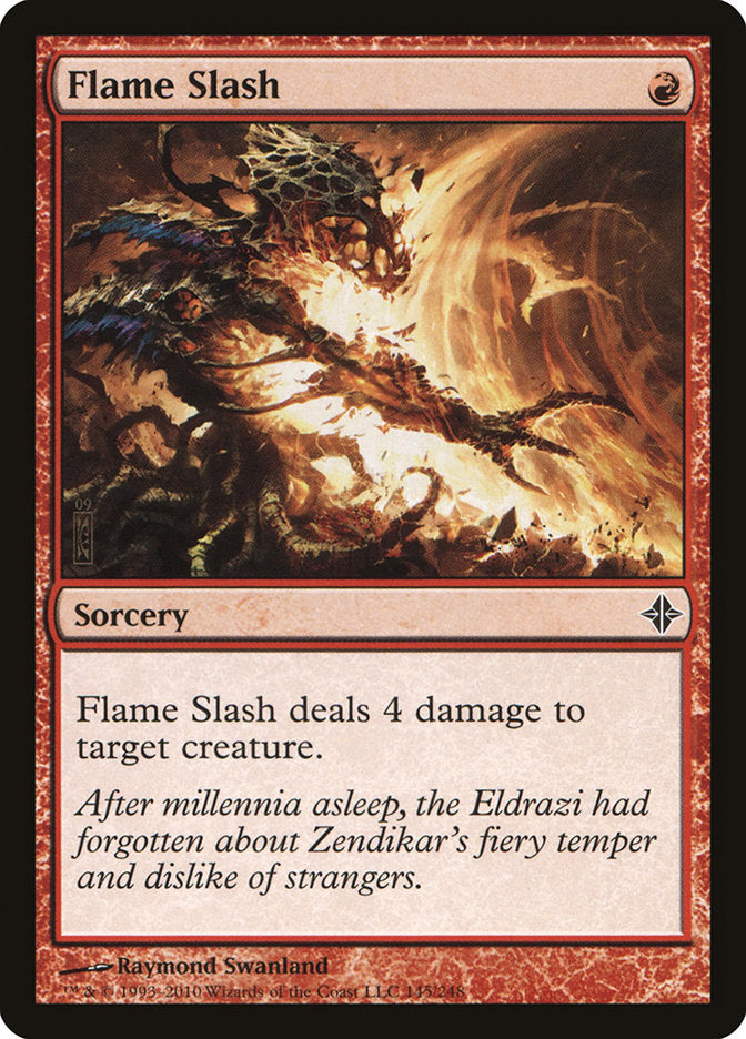 Flame Slash: Rise of the Eldrazi