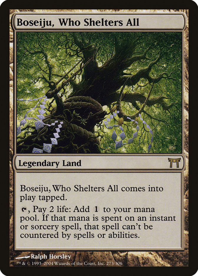 Boseiju, Who Shelters All - (Foil): Champions of Kamigawa