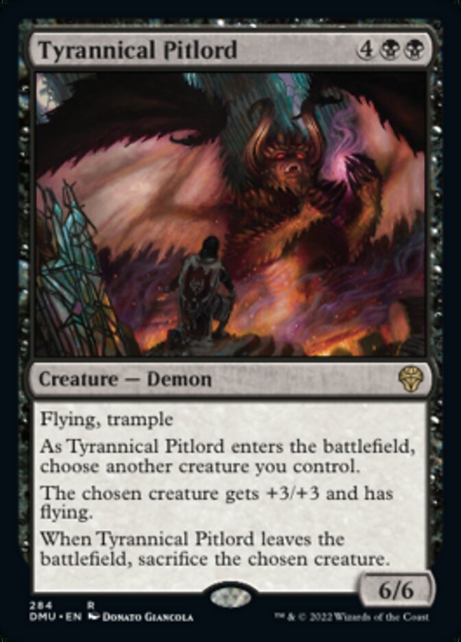 Tyrannical Pitlord - (Foil): Dominaria United