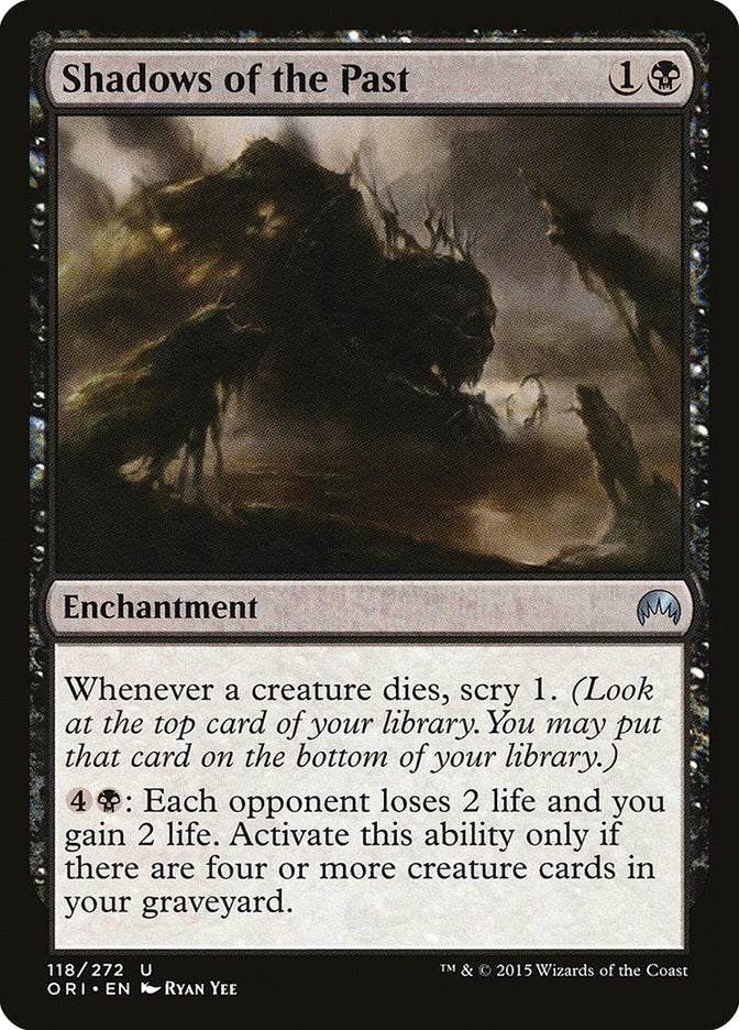 Shadows of the Past - (Foil): Magic Origins