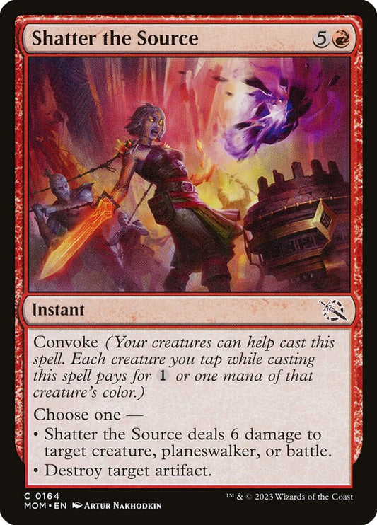 Shatter the Source: March of the Machine
