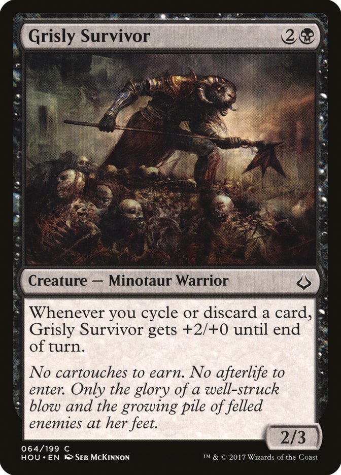 Grisly Survivor - (Foil): Hour of Devastation