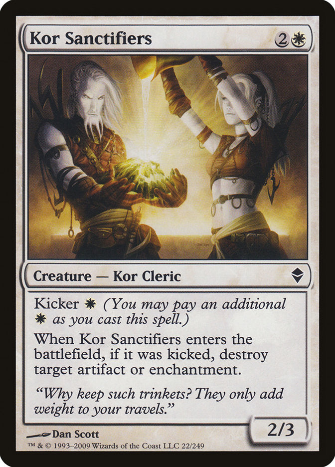 Kor Sanctifiers: Zendikar