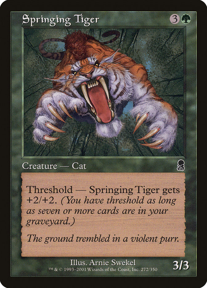 Springing Tiger: Odyssey