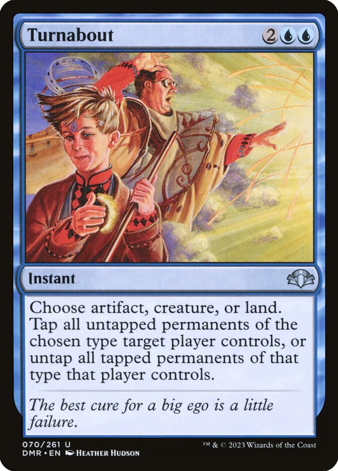 Turnabout - (Foil): Dominaria Remastered
