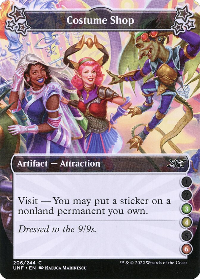 Costume Shop (3/4/6): Unfinity