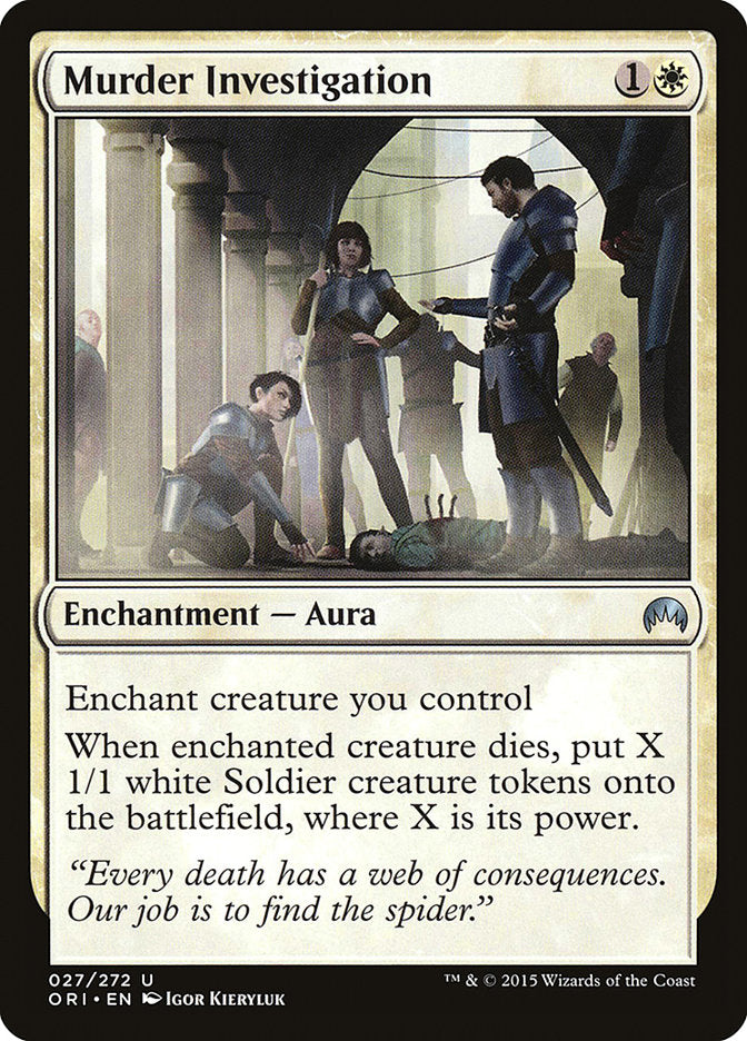 Murder Investigation - (Foil): Magic Origins