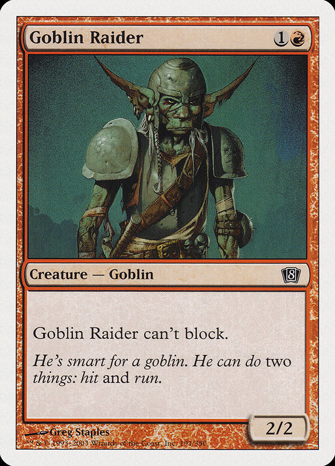 Goblin Raider: Eighth Edition