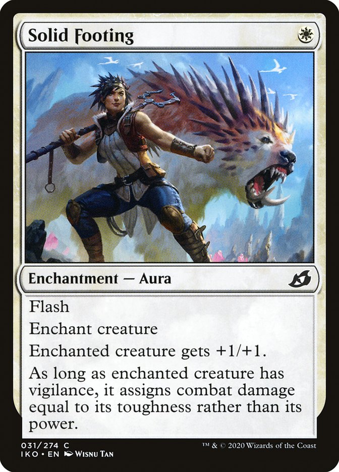 Solid Footing - (Foil): Ikoria: Lair of Behemoths