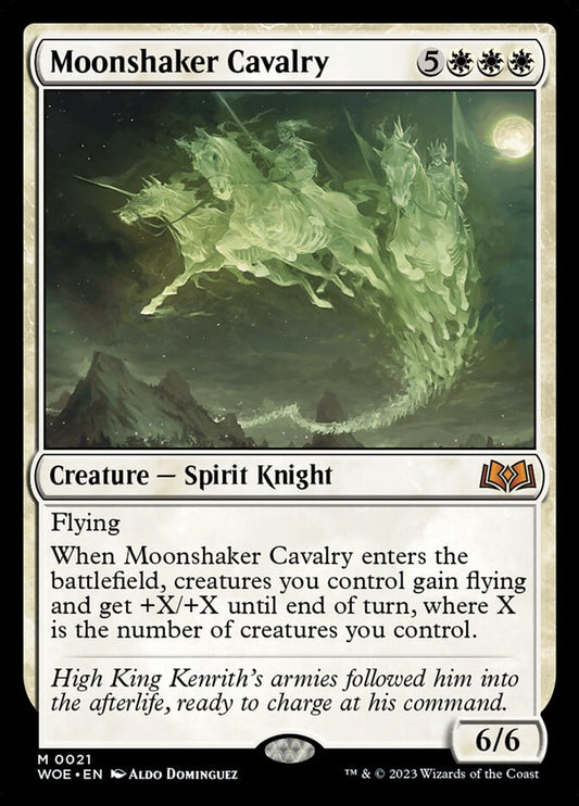 Moonshaker Cavalry: Wilds of Eldraine